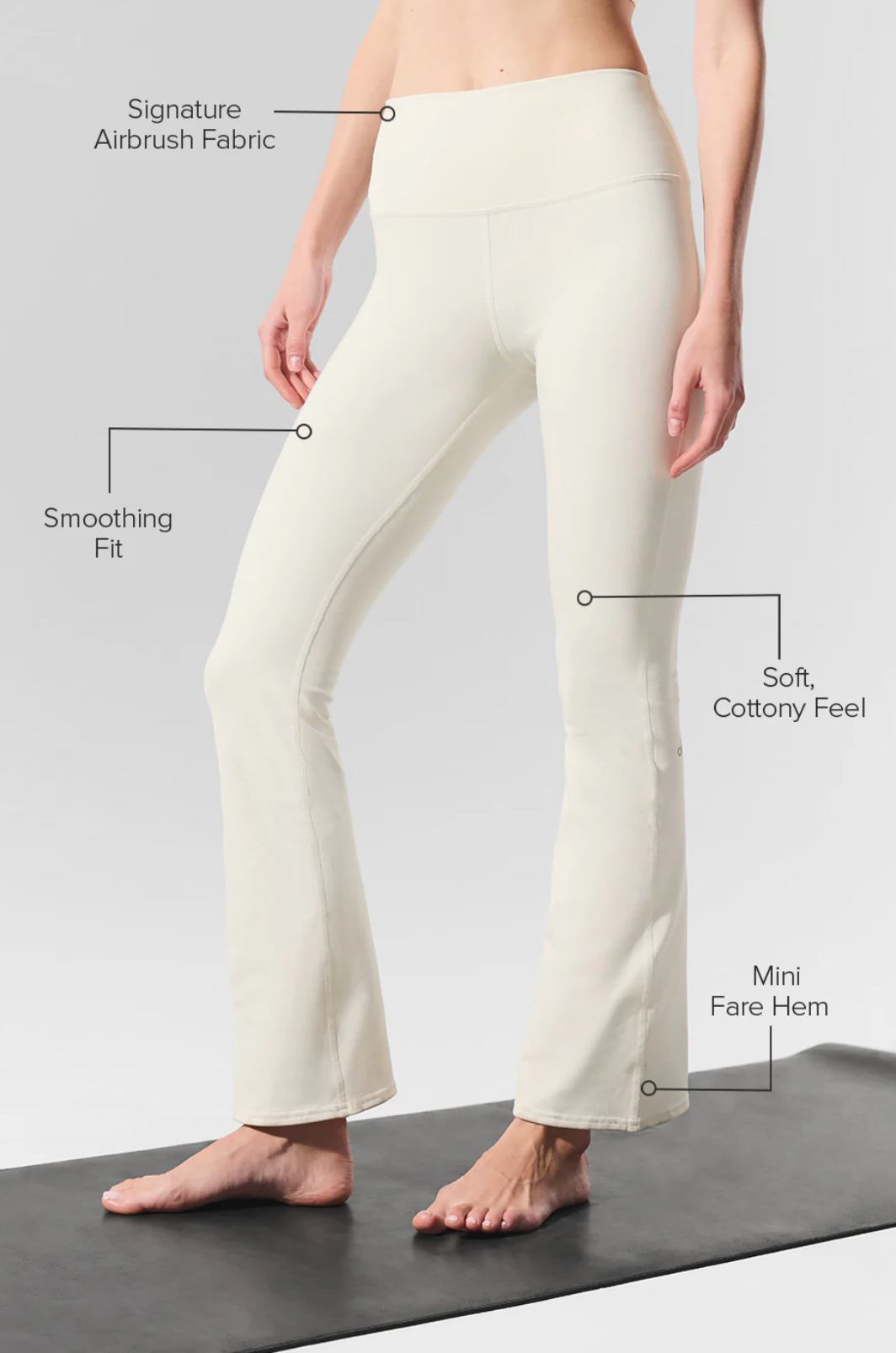 Alo Yoga Airbrush High-Waist 7/8 Bootcut Legging