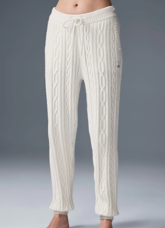 Alo Yoga Cable Knit Winter Bliss Pant