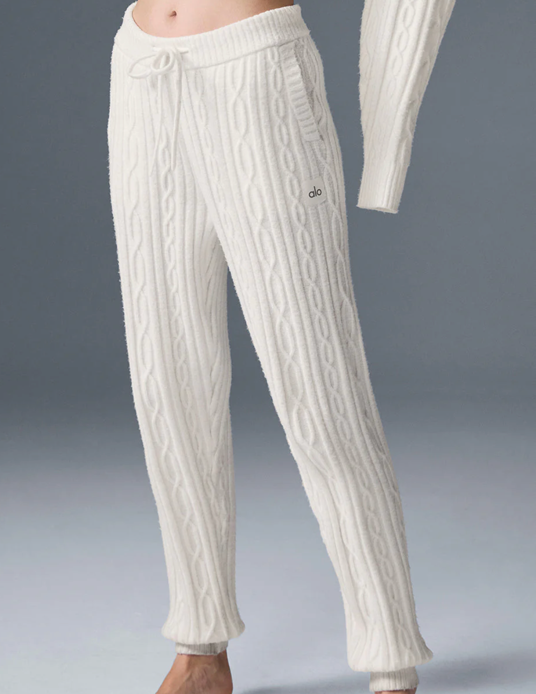Alo Yoga Cable Knit Winter Bliss Pant