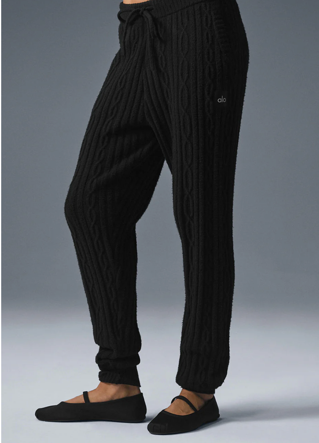Alo Yoga Cable Knit Winter Bliss Pant