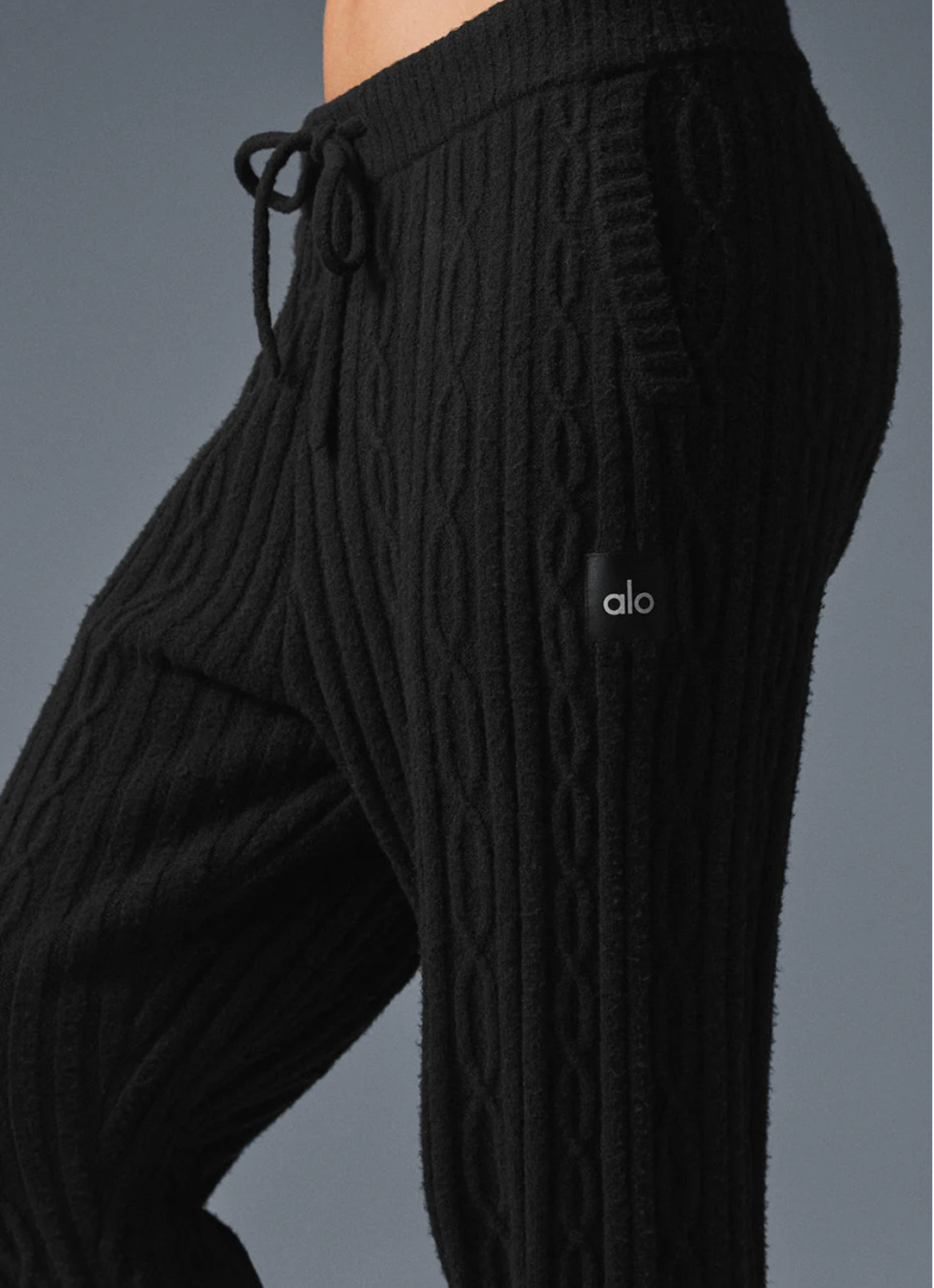 Alo Yoga Cable Knit Winter Bliss Pant