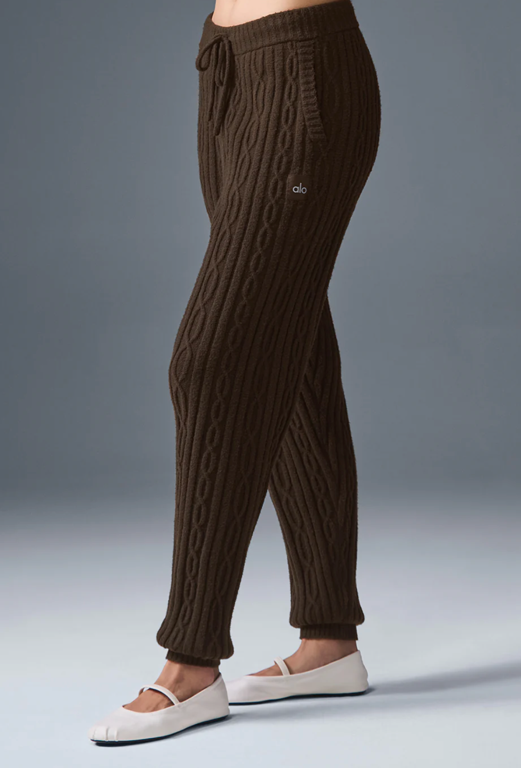 Alo Yoga Cable Knit Winter Bliss Pant