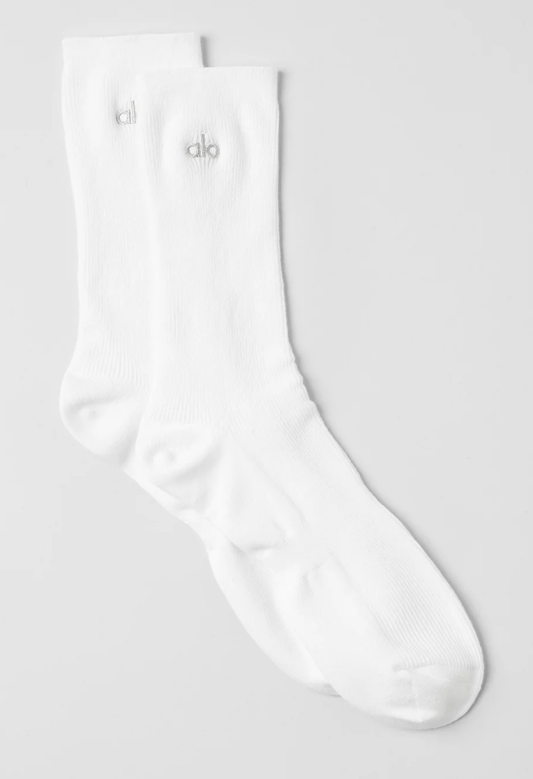 Alo Yoga Unisex Half-Crew Understated Sock