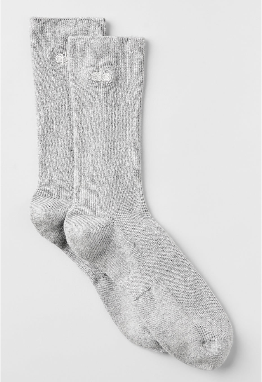 Alo Yoga Unisex Half-Crew Understated Sock