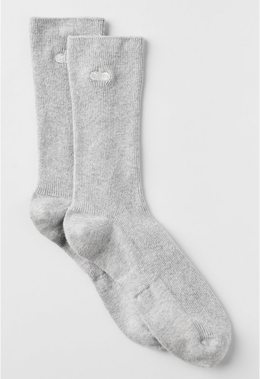 Alo Yoga Unisex Half-Crew Understated Sock