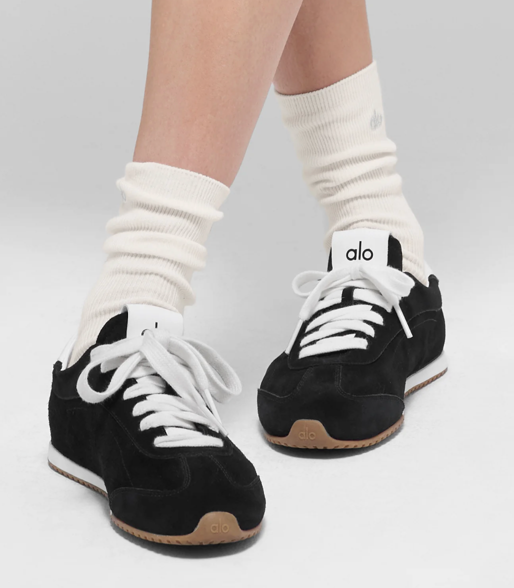 Alo Yoga Unisex Half-Crew Understated Sock