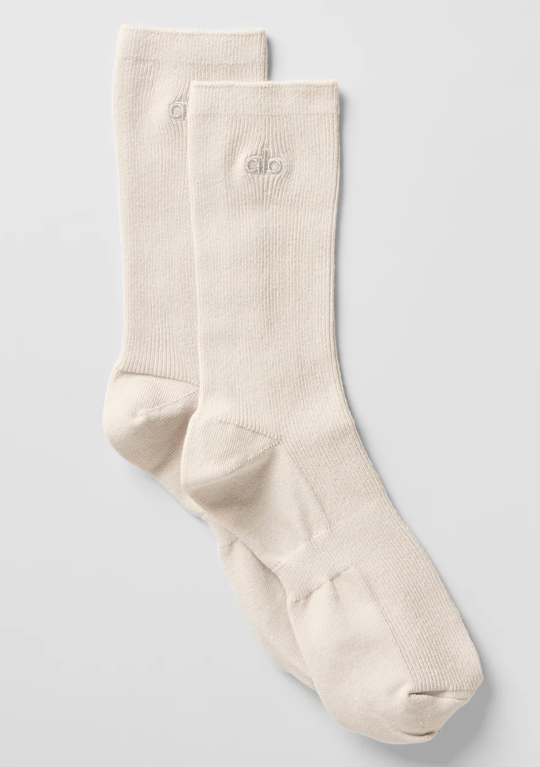 Alo Yoga Unisex Half-Crew Understated Sock