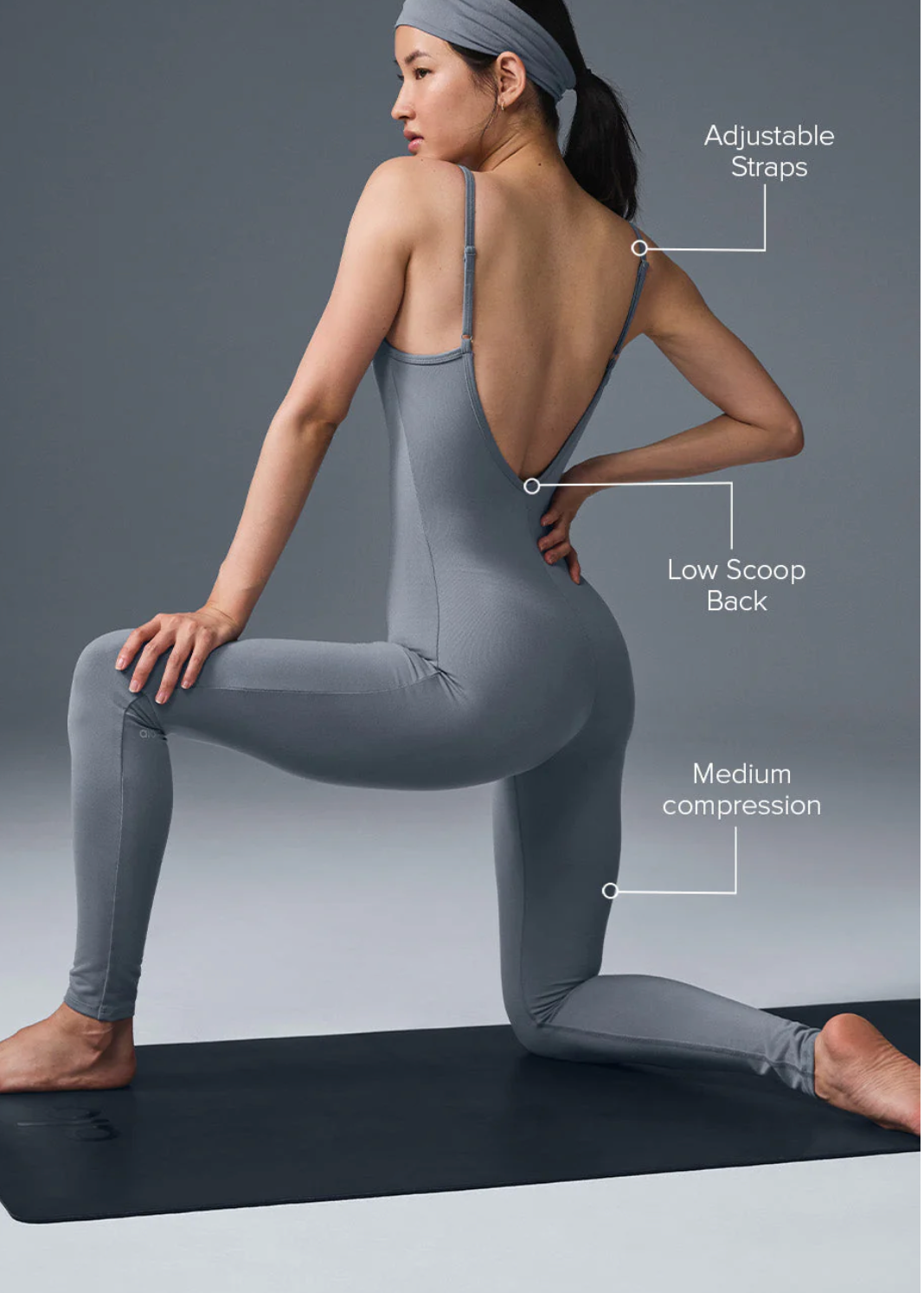Alo Yoga Airbrush One And Done Onesie