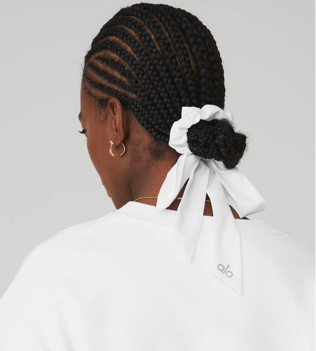 Alo Yoga Love Knots Tie Scrunchie