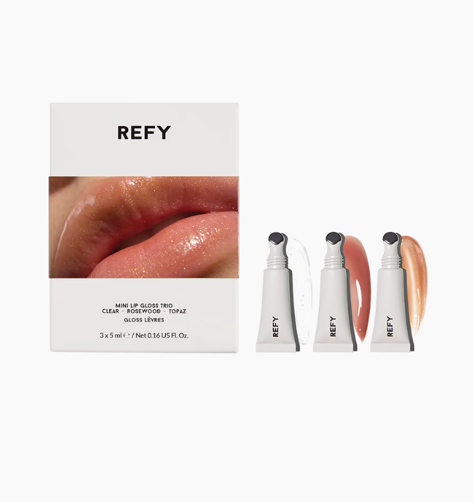 REFY Mini Lip Gloss Trio Set