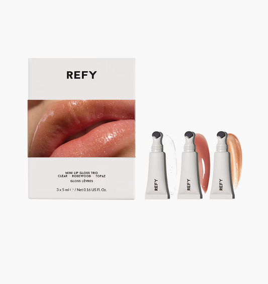 REFY Mini Lip Gloss Trio Set