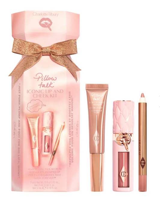 Charlotte Tilbury Lip and Cheek Trio Makeup Gift Set