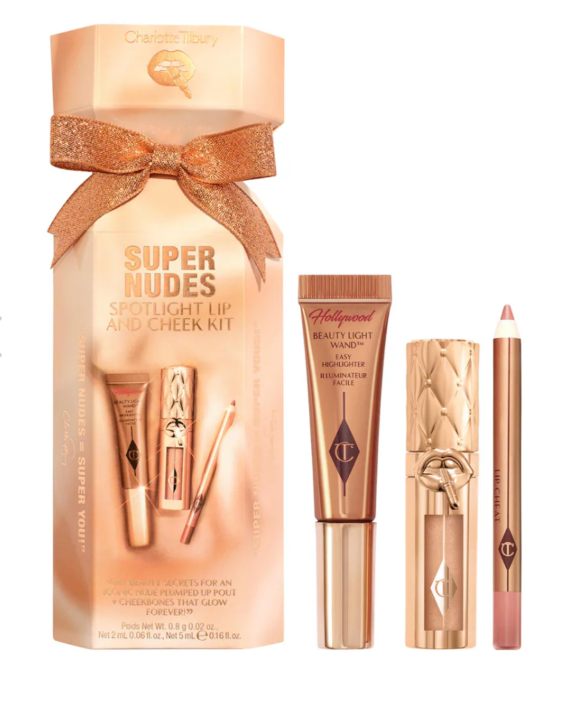 Charlotte Tilbury Lip and Cheek Trio Makeup Gift Set