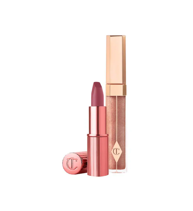 Charlotte Tilbury K.I.S.S.I.N.G Lipstick and Lip Gloss Duos