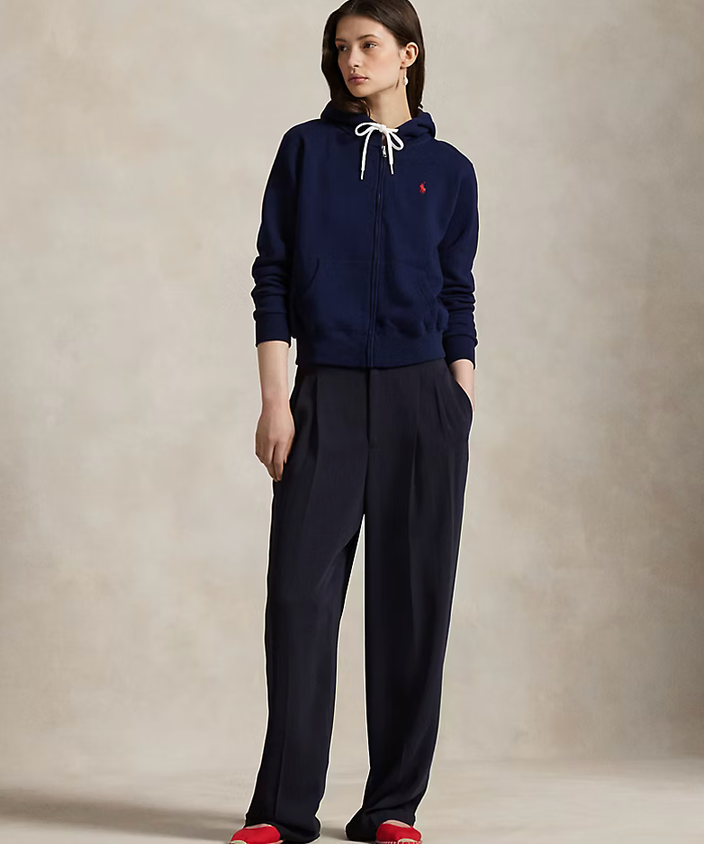 Polo Ralph Lauren Fleece Full-Zip Hoodie - Cruise Navy