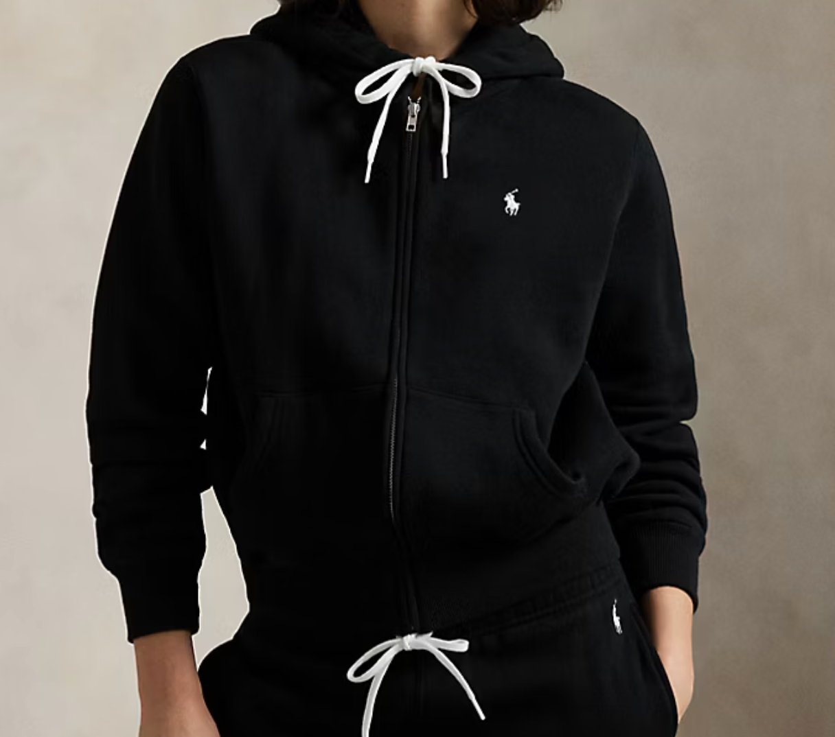 Polo Ralph Lauren Fleece Full-Zip Hoodie -  Polo Black