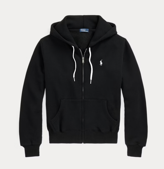 Polo Ralph Lauren Fleece Full-Zip Hoodie -  Polo Black