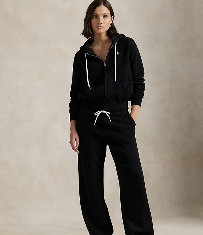 Polo Ralph Lauren Fleece Full-Zip Hoodie -  Polo Black