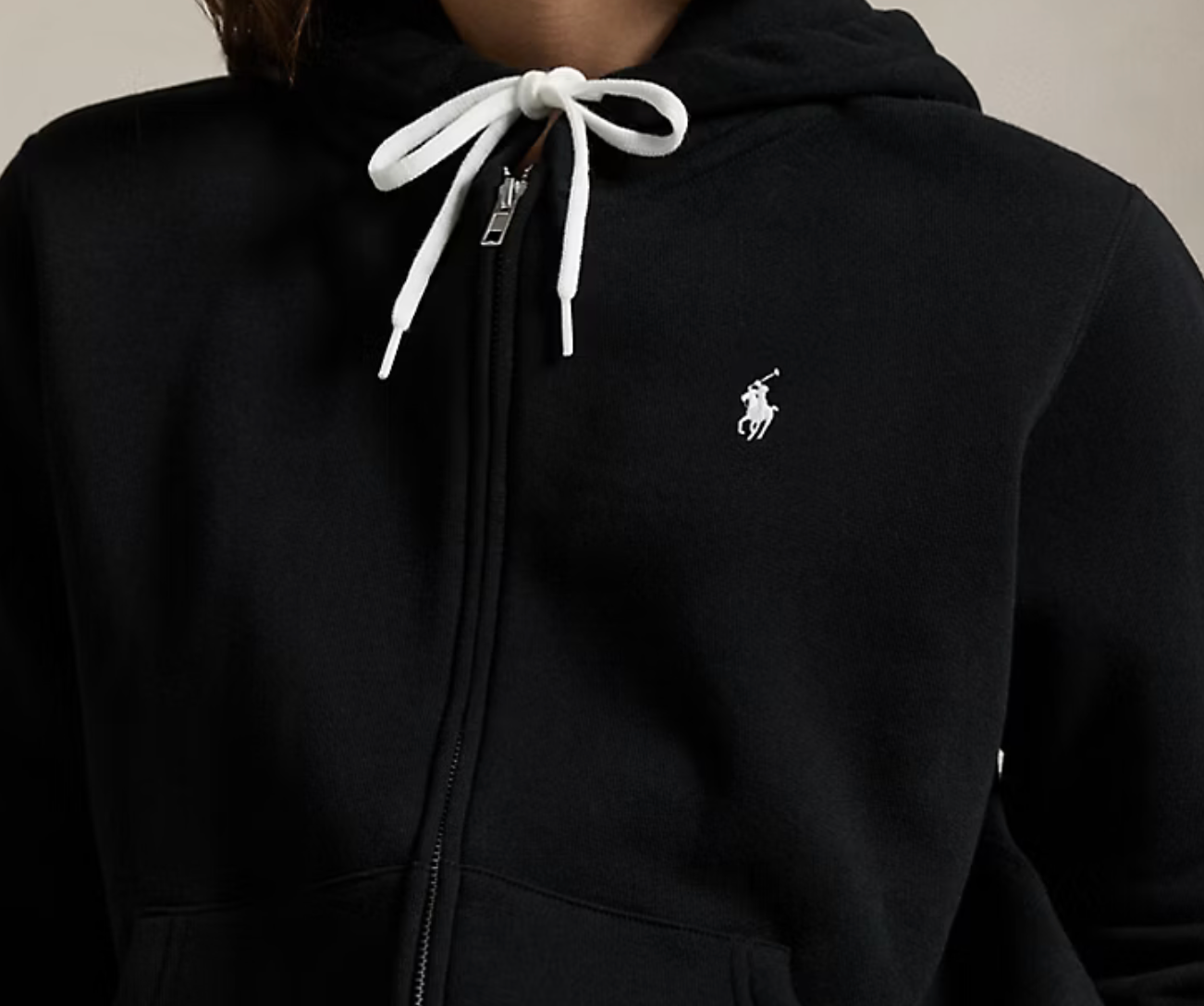 Polo Ralph Lauren Fleece Full-Zip Hoodie -  Polo Black