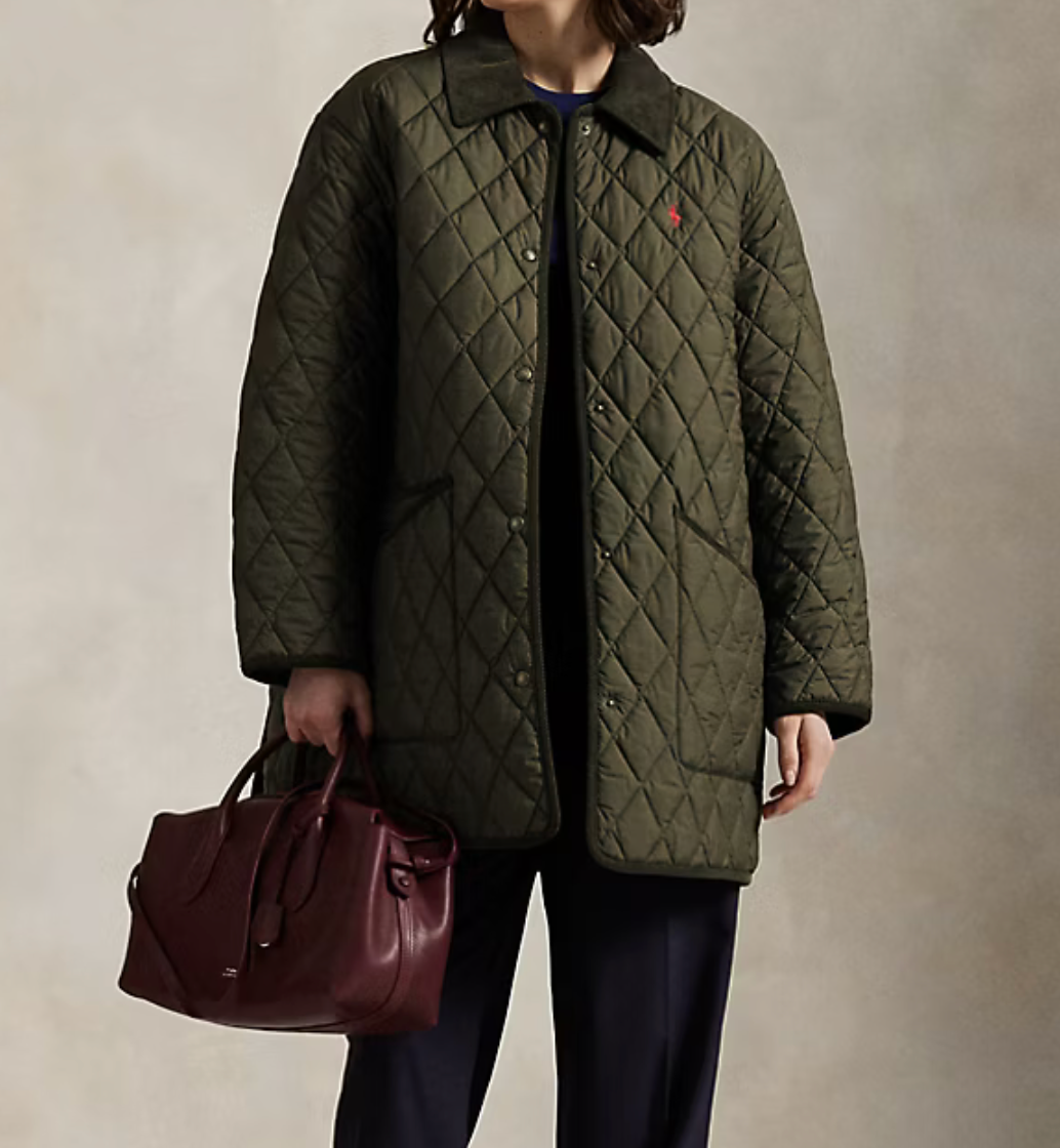 Polo Ralph Lauren Quilted Barn Jacket Save your Wishlist - Ranger Green