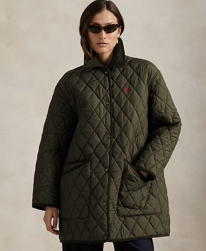 Polo Ralph Lauren Quilted Barn Jacket Save your Wishlist - Ranger Green