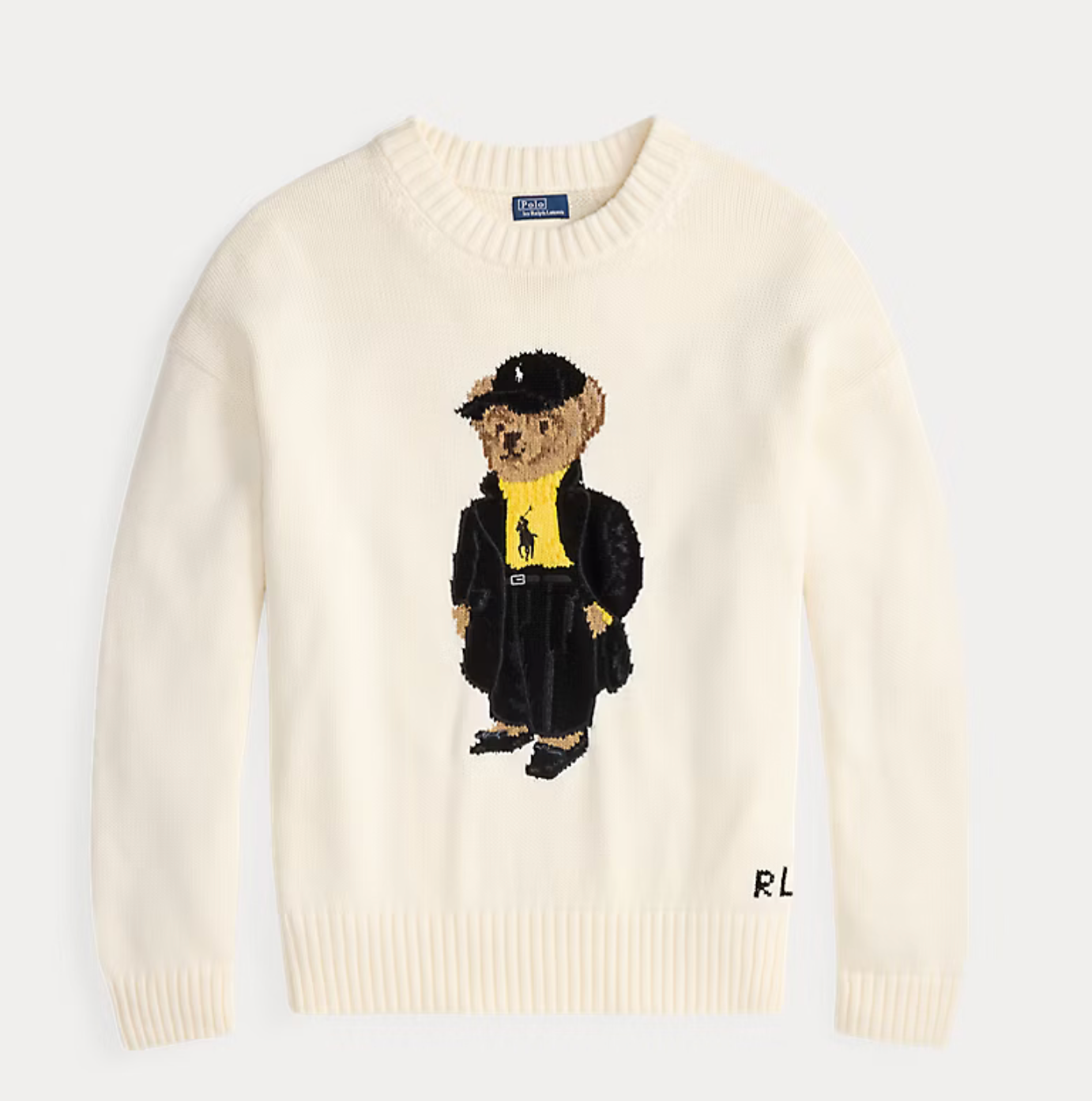 Polo Ralph Lauren Polo Bear Cotton Crewneck Sweater