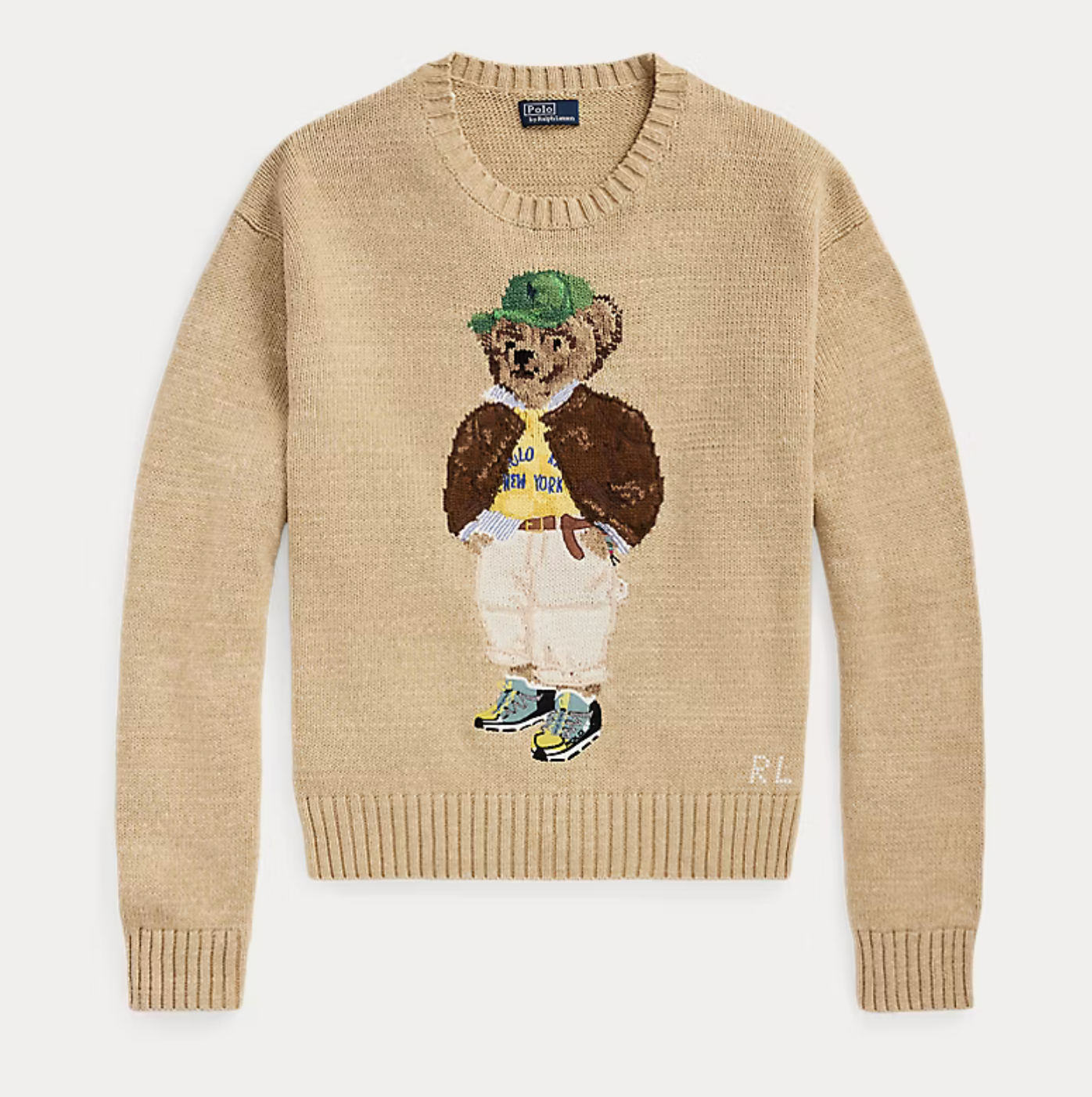 Polo Ralph Lauren Polo Bear Cotton Crewneck Sweater
