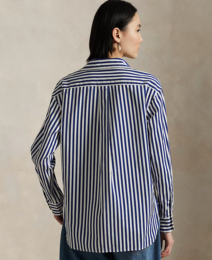 Polo Ralph Lauren Relaxed Fit Striped Cotton Shirt