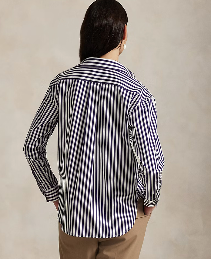 Polo Ralph Lauren Relaxed Fit Striped Cotton Shirt