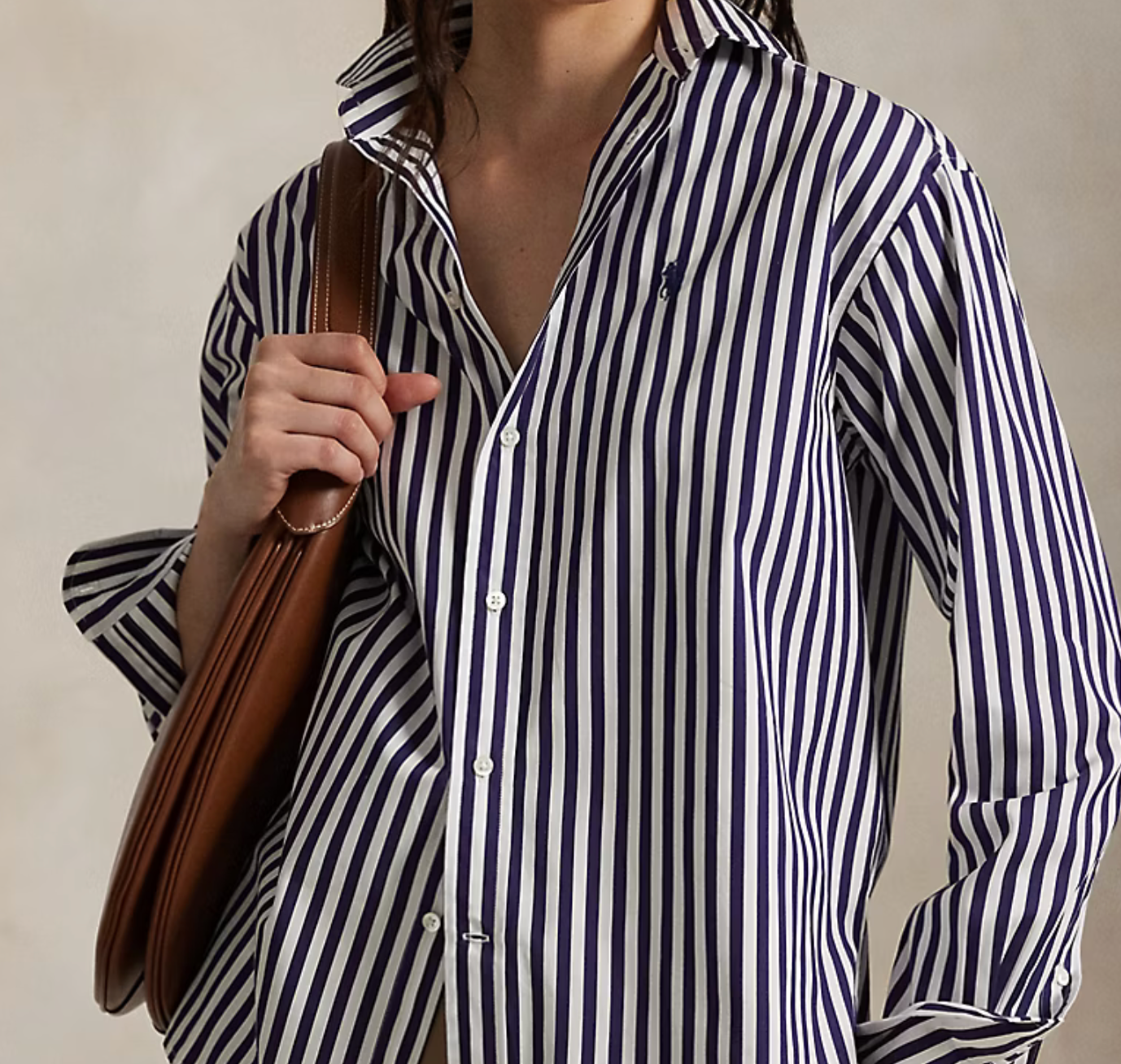 Polo Ralph Lauren Relaxed Fit Striped Cotton Shirt