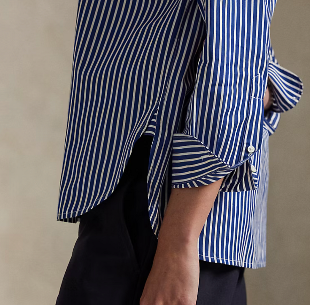 Polo Ralph Lauren Relaxed Fit Striped Cotton Shirt