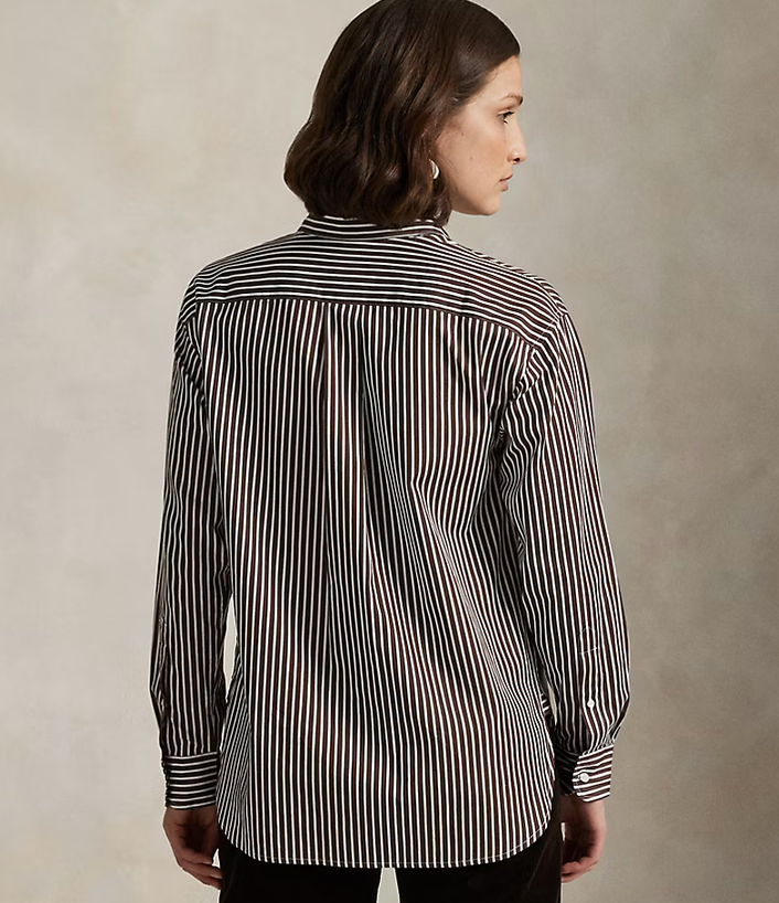 Polo Ralph Lauren Relaxed Fit Striped Cotton Shirt