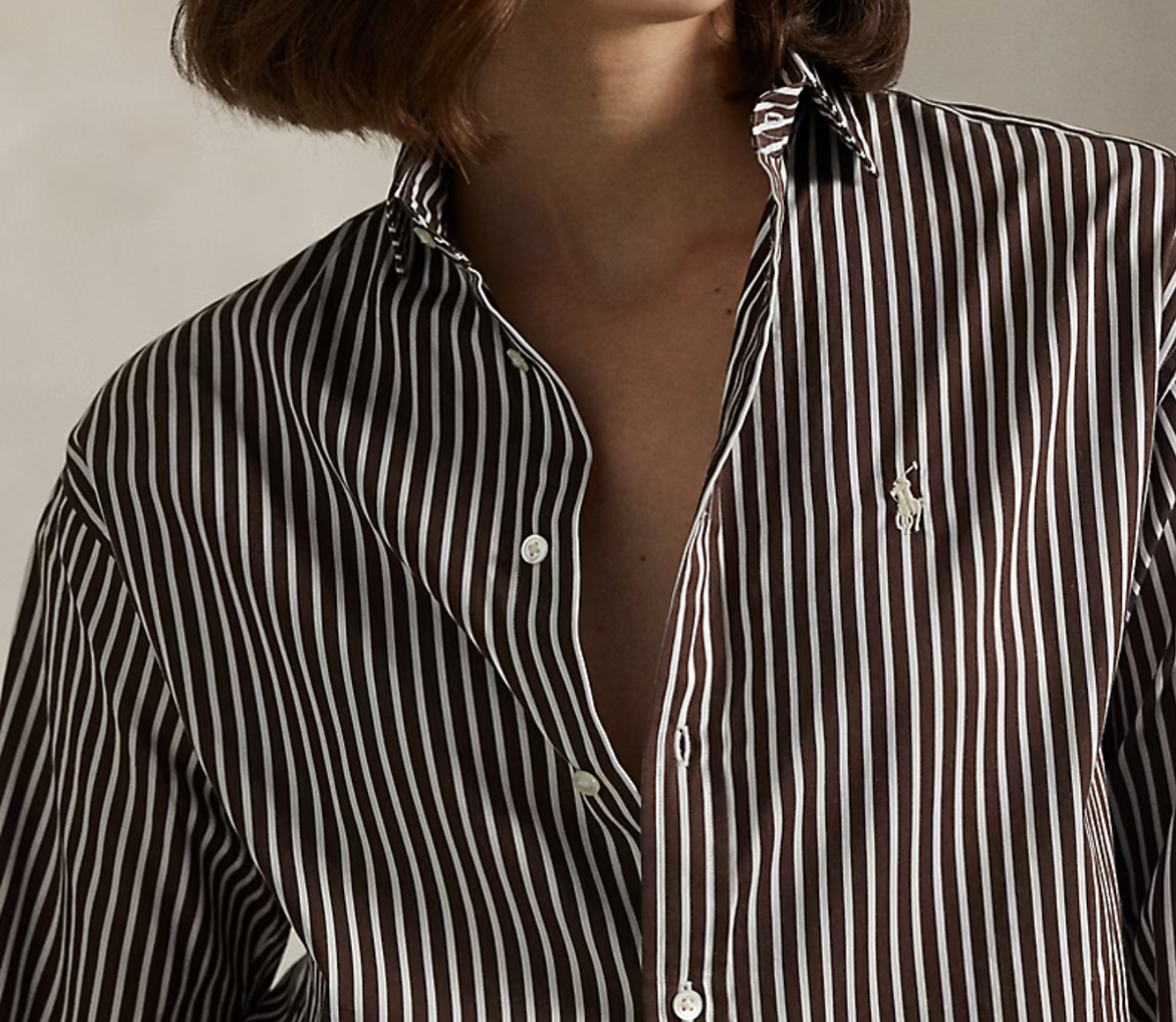 Polo Ralph Lauren Relaxed Fit Striped Cotton Shirt