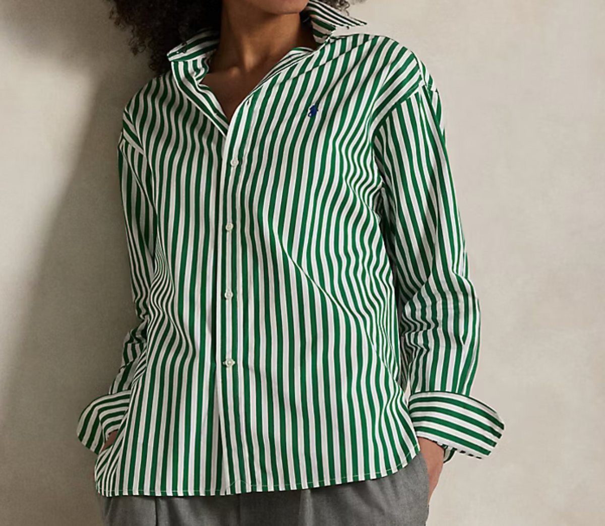 Polo Ralph Lauren Relaxed Fit Striped Cotton Shirt