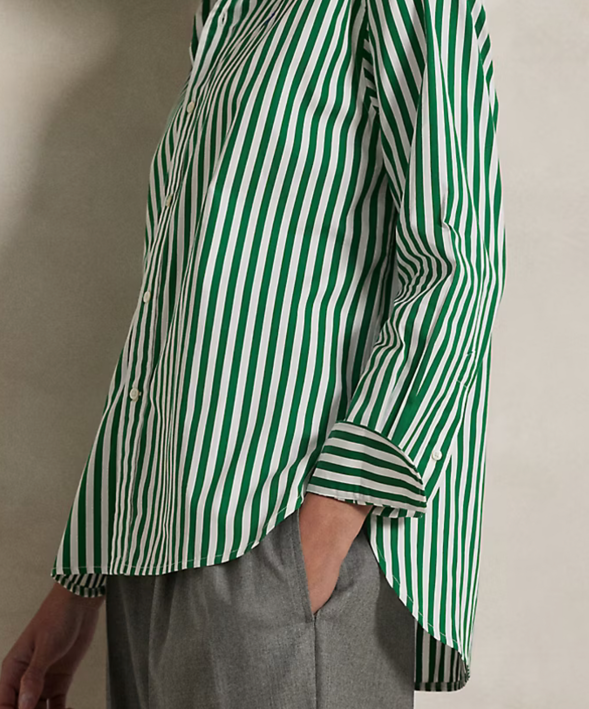 Polo Ralph Lauren Relaxed Fit Striped Cotton Shirt