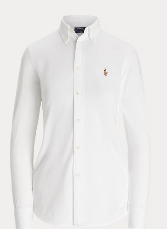 Polo Ralph Lauren Slim Fit Knit Cotton Oxford Shirt