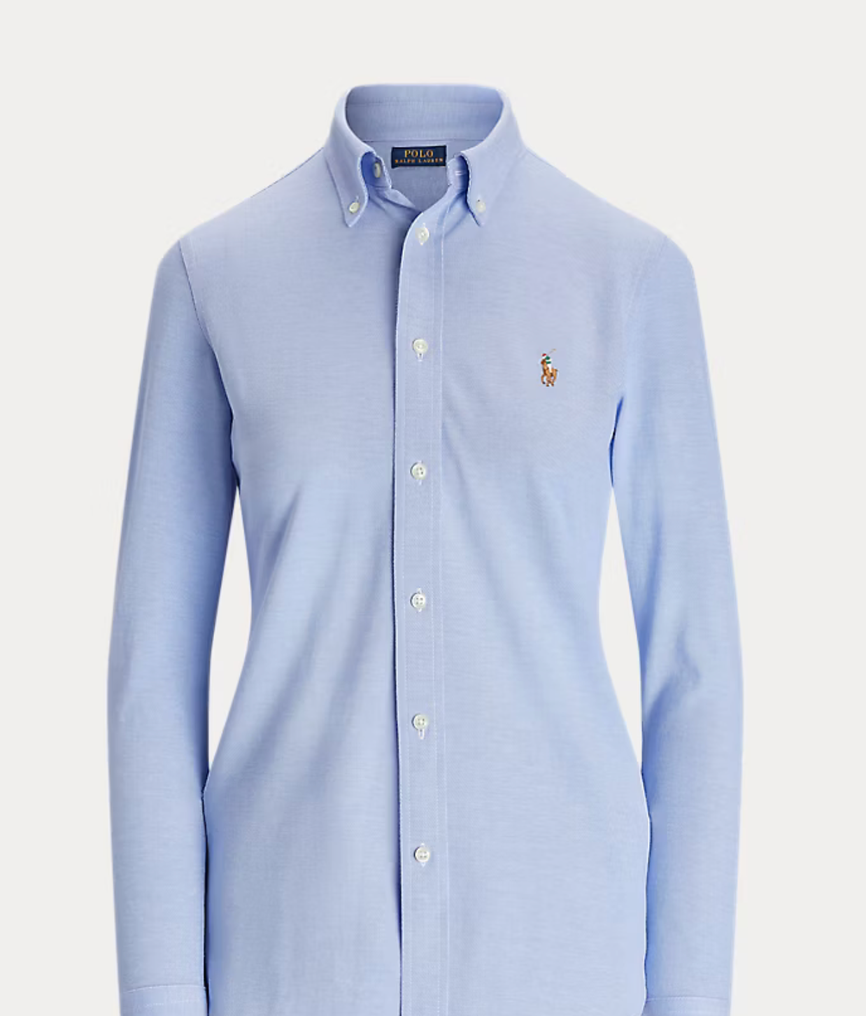 Polo Ralph Lauren Slim Fit Knit Cotton Oxford Shirt