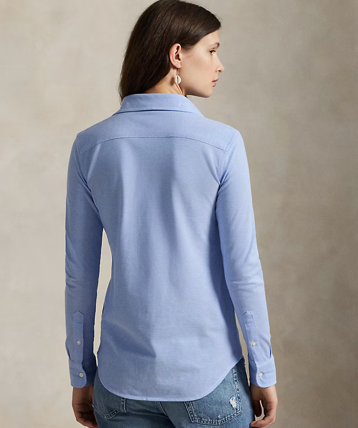 Polo Ralph Lauren Slim Fit Knit Cotton Oxford Shirt