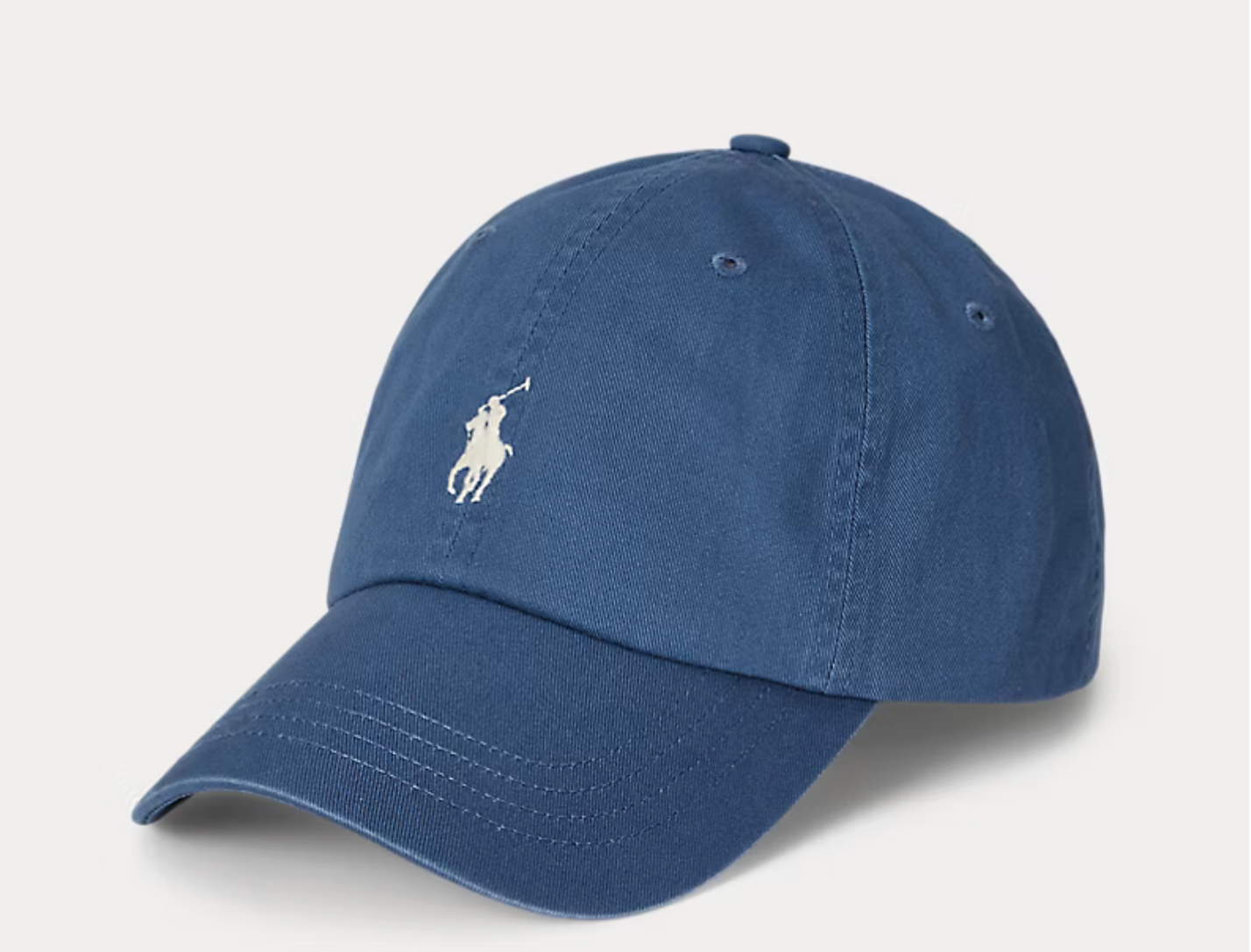 Polo Ralph Lauren The Iconic Cotton Chino Ball Cap - Earth Blue