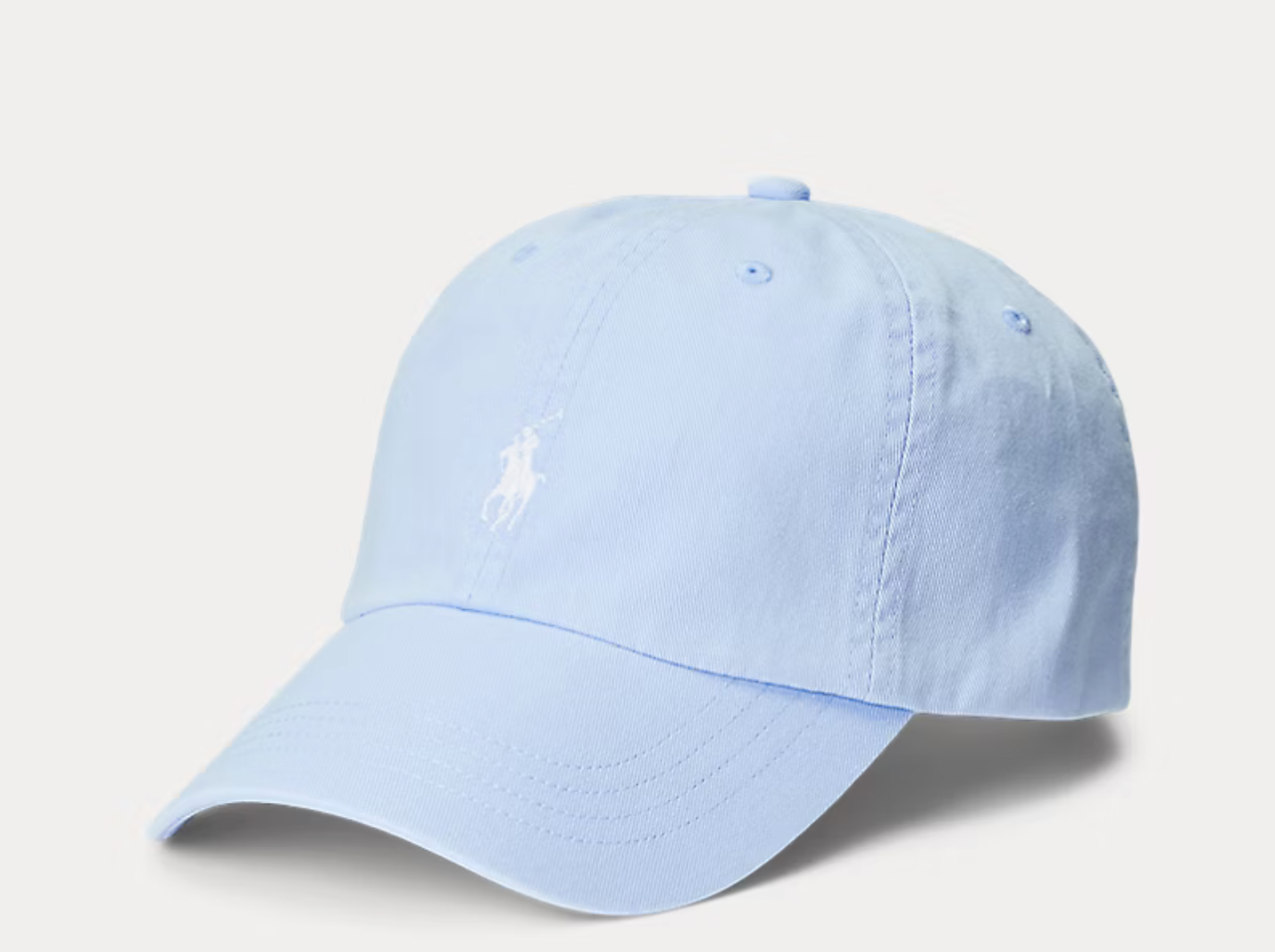 Polo Ralph Lauren The Iconic Cotton Chino Ball Cap - Office Blue