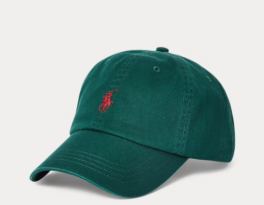 Polo Ralph Lauren The Iconic Cotton Chino Ball Cap -  College Green