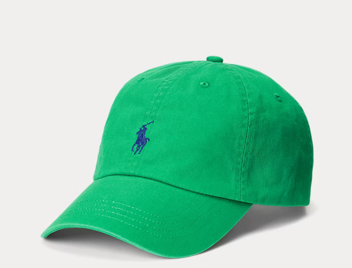 Polo Ralph Lauren The Iconic Cotton Chino Ball Cap - Billard Green
