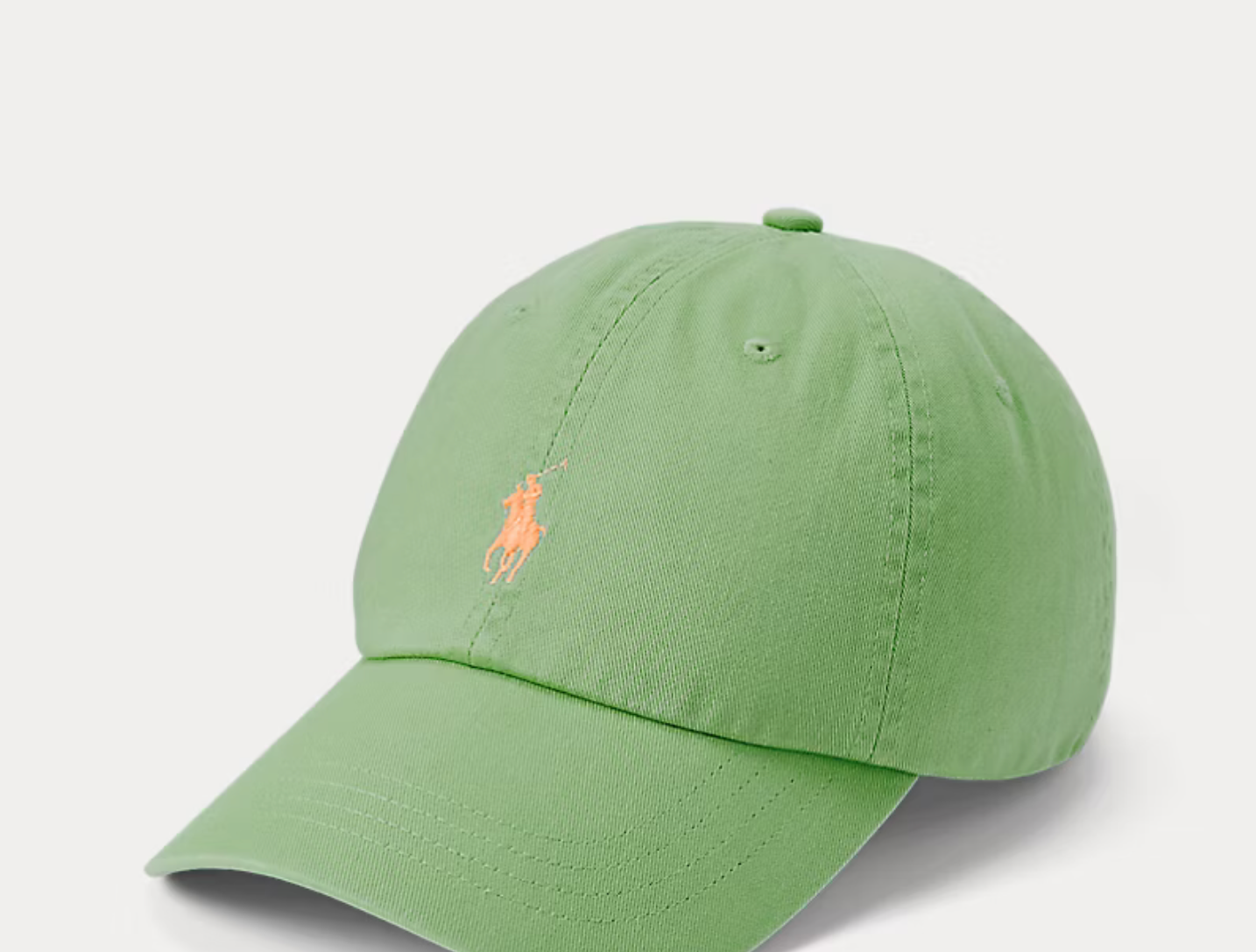 Polo Ralph Lauren The Iconic Cotton Chino Ball Cap - Outback Green