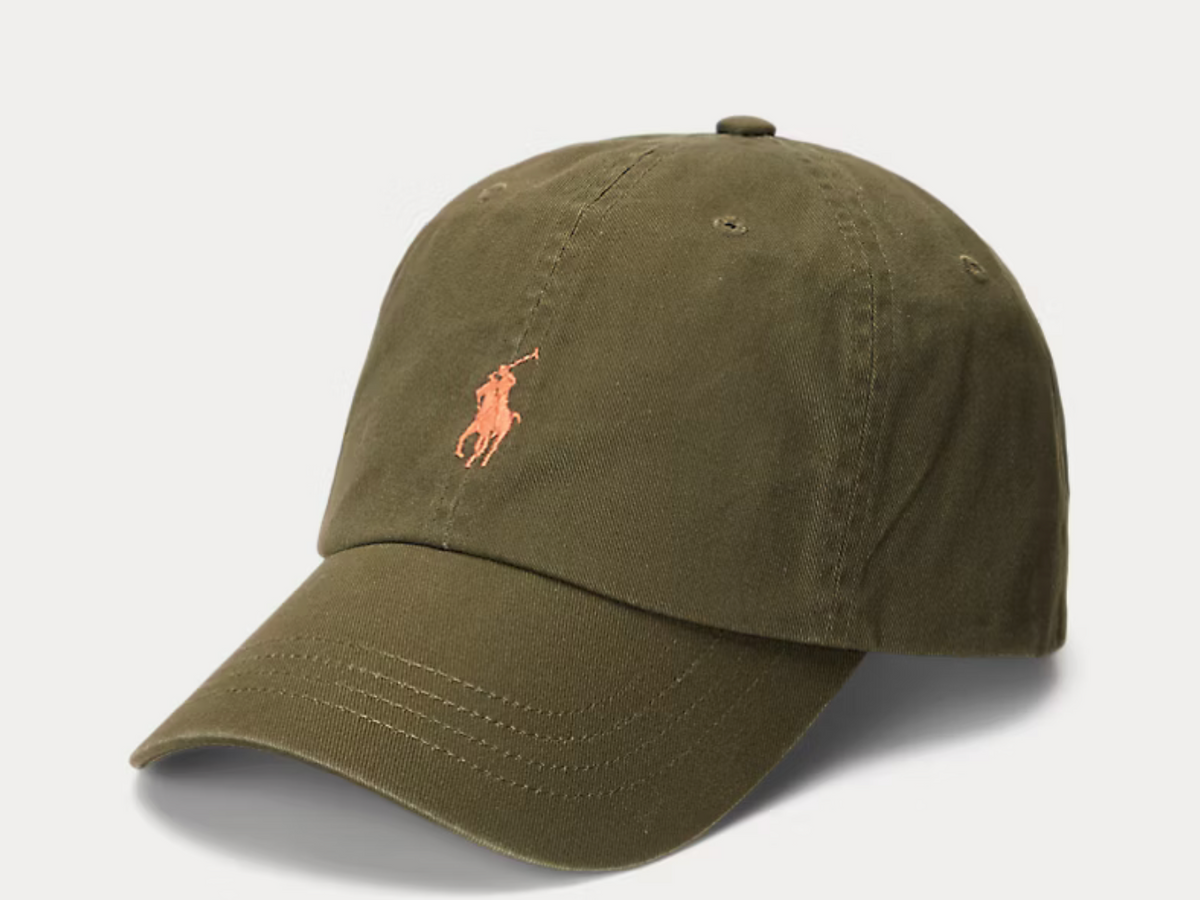 Polo Ralph Lauren The Iconic Cotton Chino Ball Cap - Canopy Olive