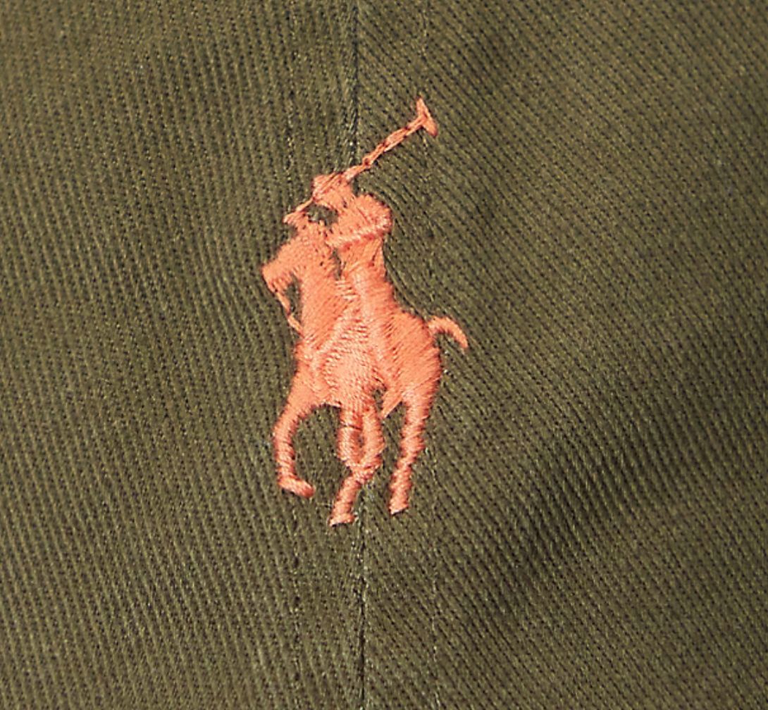 Polo Ralph Lauren The Iconic Cotton Chino Ball Cap - Canopy Olive