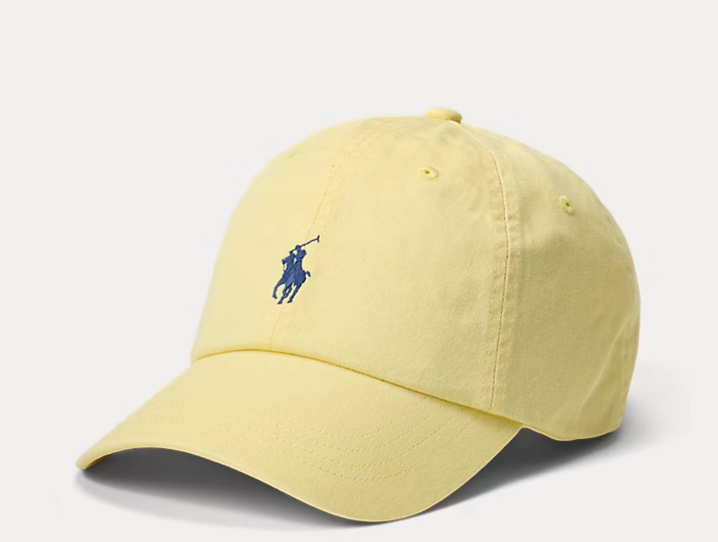 Polo Ralph Lauren The Iconic Cotton Chino Ball Cap - Wicket Yellow