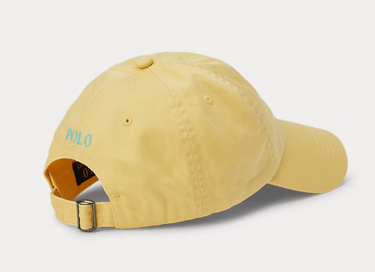 Polo Ralph Lauren The Iconic Cotton Chino Ball Cap - Corn Yellow