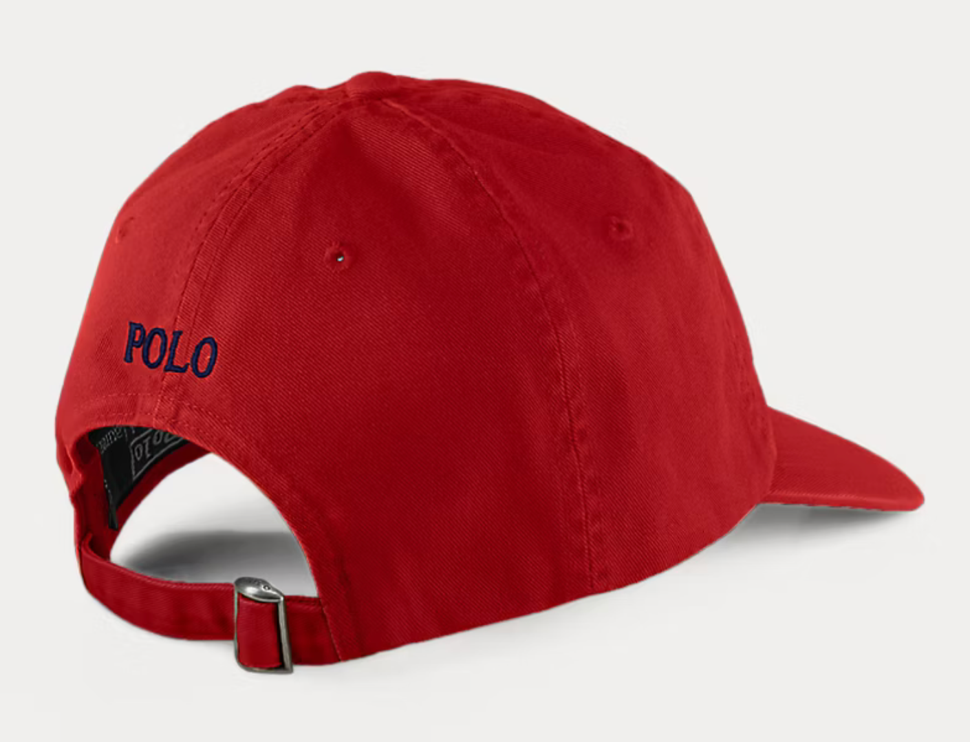 Polo Ralph Lauren The Iconic Cotton Chino Ball Cap - Red/Blue