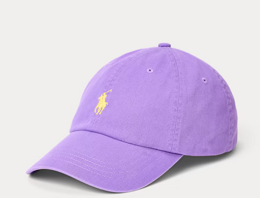 Polo Ralph Lauren The Iconic Cotton Chino Ball Cap - Spring Violet
