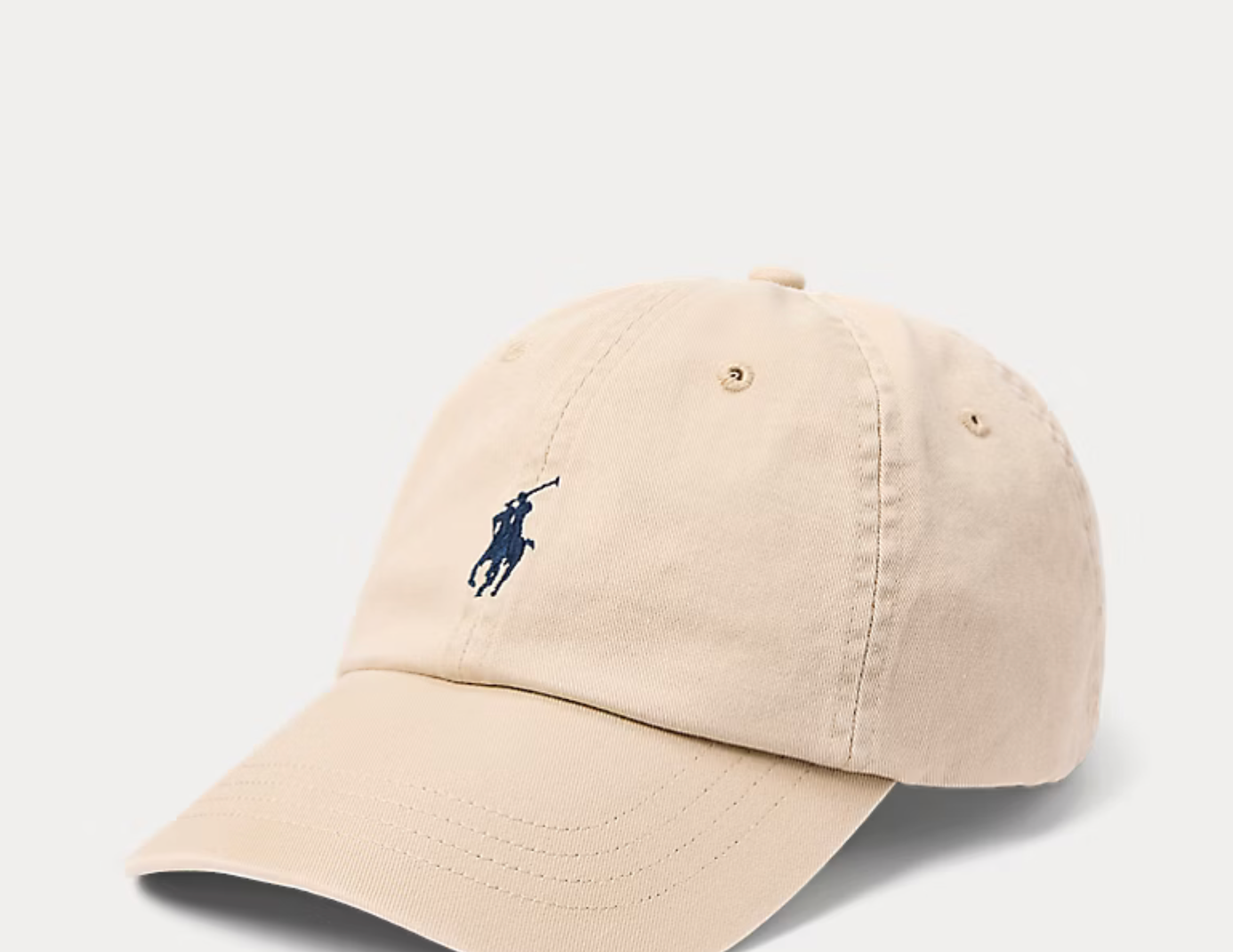 Polo Ralph Lauren The Iconic Cotton Chino Ball Cap - Nubuck/Relay Blue